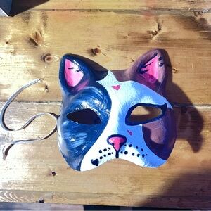 Colorful Therian Cat Mask